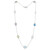 Collana in argento con Ametista Verde