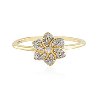 Zilveren ring met een I2 (I) Diamant