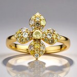 Bague en or et Diamant fancy SI2 (CIRARI)