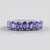 Anello in argento con Tanzanite