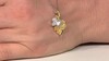 Gouden halsketting met gele S12 diamanten (CIRARI)