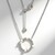Collier en argent et Perle blanche de culture d'eau douce