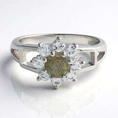 Anello in argento con Spectrolite