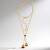 Collana in argento con Ambra Sunrise Baltica (dagen)
