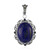 Lapis Lazuli Silver Pendant (Annette classic)
