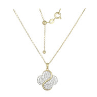 Collier en argent et Zircon (Adela Silber)