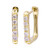 Pendientes en oro con Diamante I1 (H)  (CIRARI)
