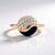 Anello in argento con Zircone (SAELOCANA)