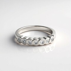 Anello in argento con Zircone