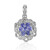 Tanzanite Silver Pendant