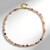 Collana in argento con Agata Fiori di Ciliegio