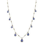 Collar en oro con Tanzanita AAA (CIRARI)