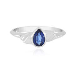 Anillo en plata con Cianita de Nepal