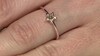 Anillo en plata con Diamante I3 champán