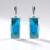 Orecchini in argento con Turchese Kingman Mohave Blu (Faszination Türkis)
