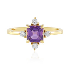 Marokkanischer Amethyst-Silberring
