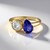 Anello in oro con Tanzanite (Adela Gold)