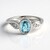 Bague en argent et Zircon de Ratanakiri