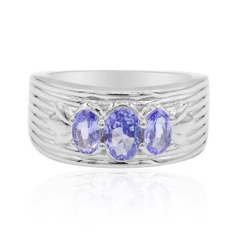 Anillo en plata con Tanzanita (VIENNA 1903)