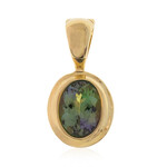 Ciondolo in oro con Tanzanite Verde (CUSTODANA)