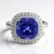 Anello in oro con Tanzanite AAA (CIRARI)