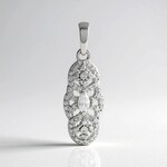 Ciondolo in argento con Zircone