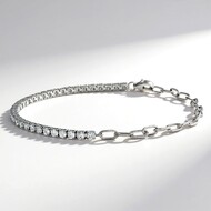 Gouden armband met SI1 (H) Diamanten (CIRARI)
