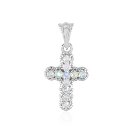 Welo-Opal-Silberanhänger