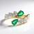 Anello in oro con Smeraldo Zambia AAA (CIRARI)