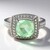 Anello in argento con Prehnite
