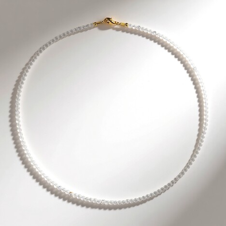 Collana in argento con Pietra di Luna Arcobaleno