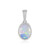 Welo Opal Silver Pendant