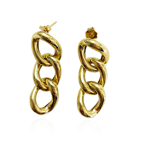 Silberohrringe (M de Luca)