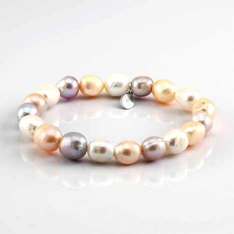 Bracciale in argento con Perla di Acqua Dolce (TPC)