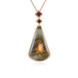 Collana in argento con Labradorite Ramata Maniry (KM by Juwelo)