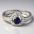 Anello in argento con Iolite Ceylon