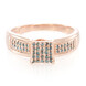 Fancy-Diamant-Silberring