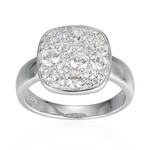 Zircon Silver Ring (Adela Silber)