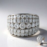 14K SI2 (H) Diamond Gold Ring (CIRARI)
