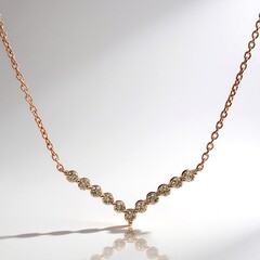 Collana in argento con Diamante Rose de France VS1 di Argyle