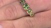 Anillo en oro con Peridoto de Wagogo