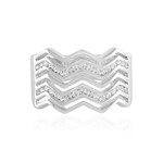 Anello in argento con Zircone (de Melo)