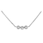 Collana in oro con Diamante SI1 (H)
