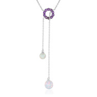Welo-Opal-Silbercollier (de Melo Essence)
