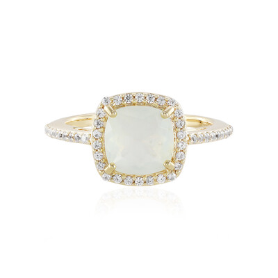 Anello in argento con Opale Paraiba
