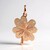 Ciondolo in argento con Diamante Argyle Rose de France I1 (Annette)