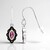 Orecchini in argento con Rodolite