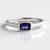 Anello in argento con Iolite