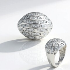 Anello in argento con Zircone