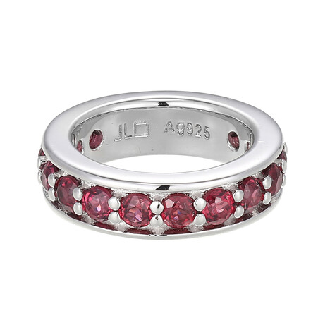 Rhodolite Silver Pendant (MONOSONO COLLECTION)